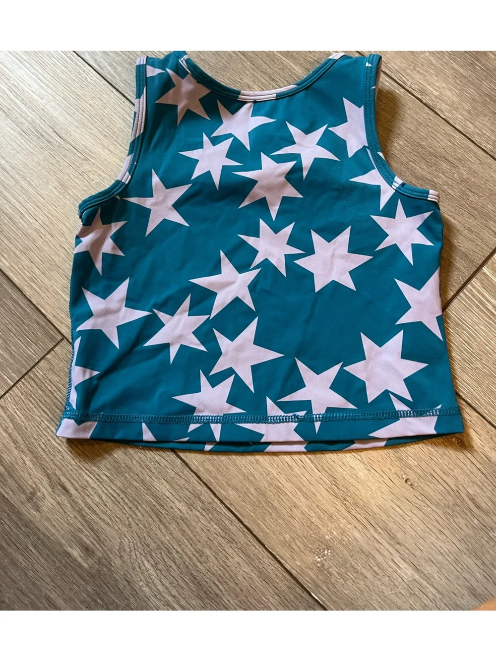 Hanna Andersson Printed Active Tank Spandex Size 6-7